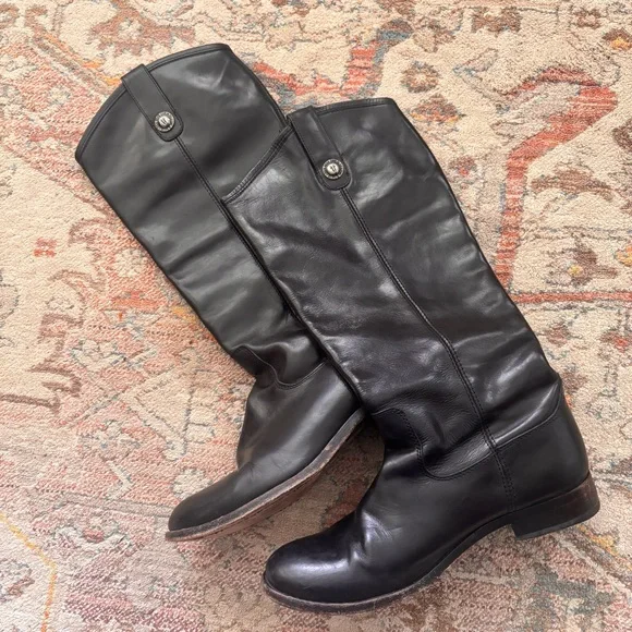 VINTAGE Frye Leather Riding Boots - Picture 1 of 5
